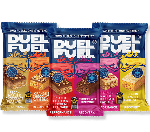 DuelFuel Performance Flapjack & Recovery Cake Slice Selection Box